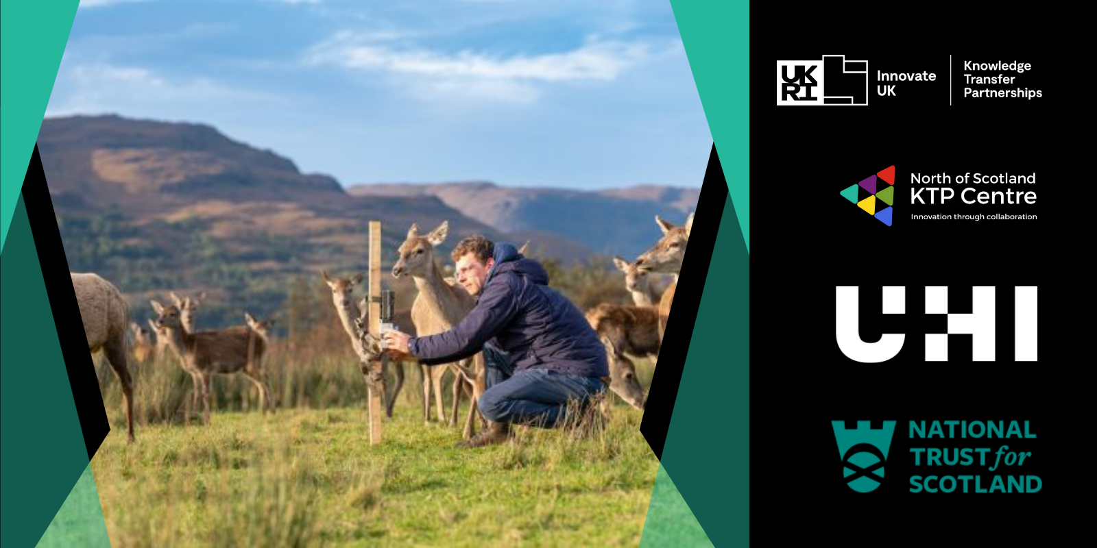 James MacDonald testing the developed device